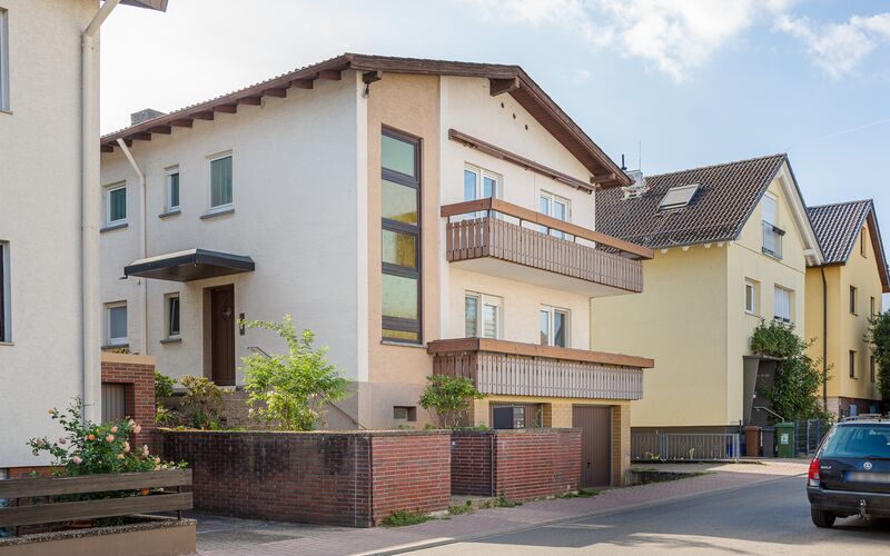 Objekt-ID 2103 Zweifamilienhaus Schriesheim, Außenansicht, Kamil Trojan Design