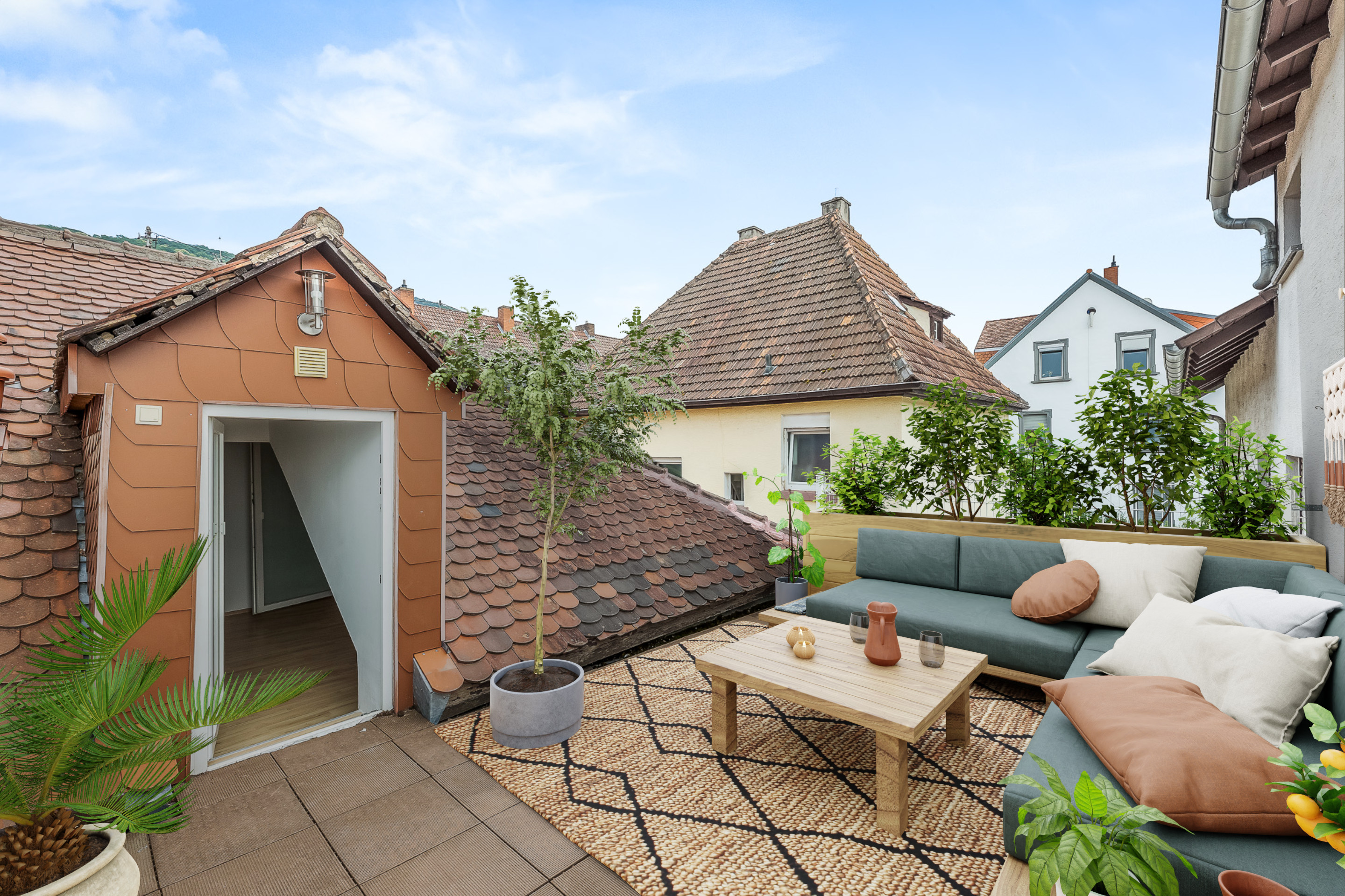 Dachterrasse nachher