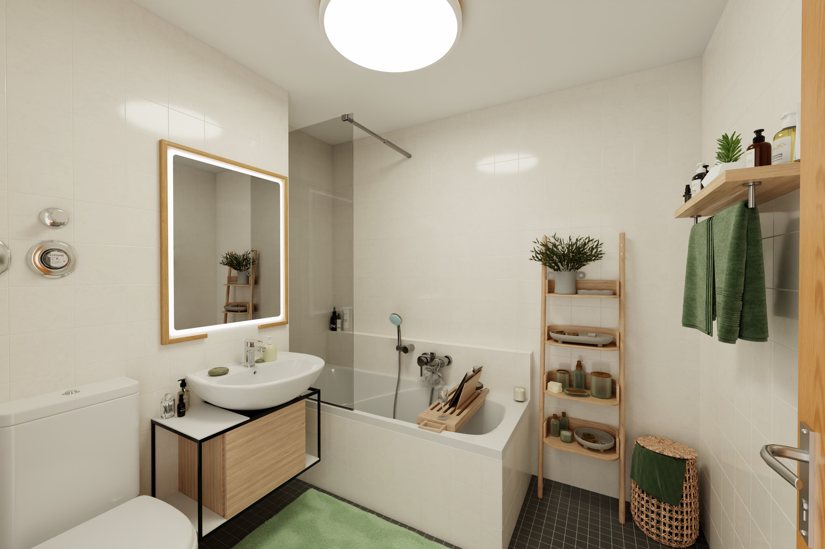 Badezimmer nachher