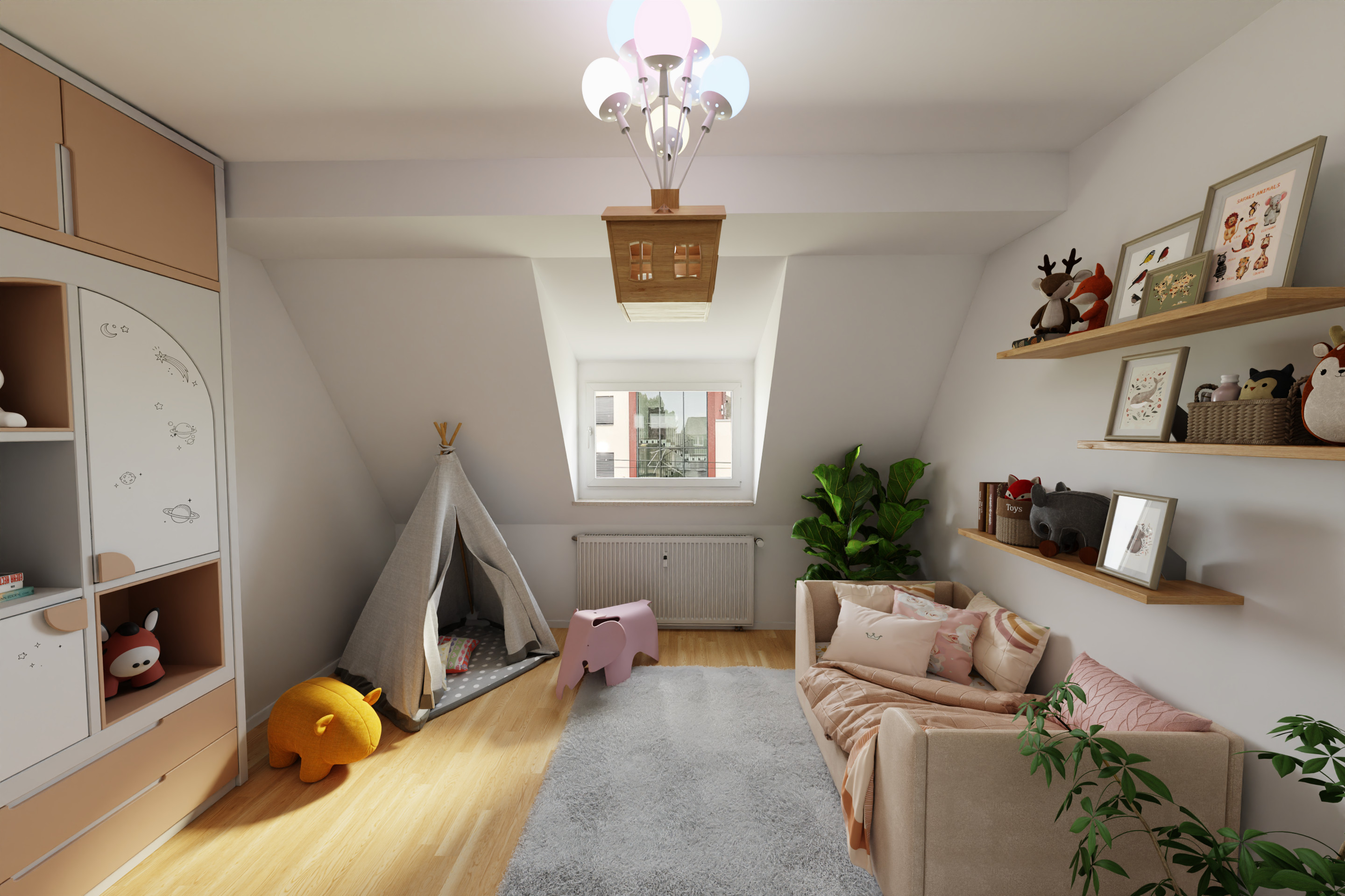 Kinderzimmer nachher